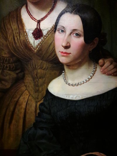 Portrait of Two Women by Anonymous